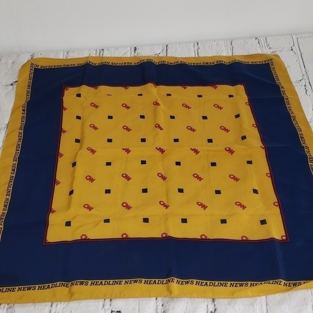 Vintage Advertising CNN Scarf